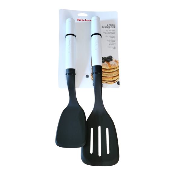NEW KitchenAid Turner Set in White (2-Piece Set) - Picture 1 of 3